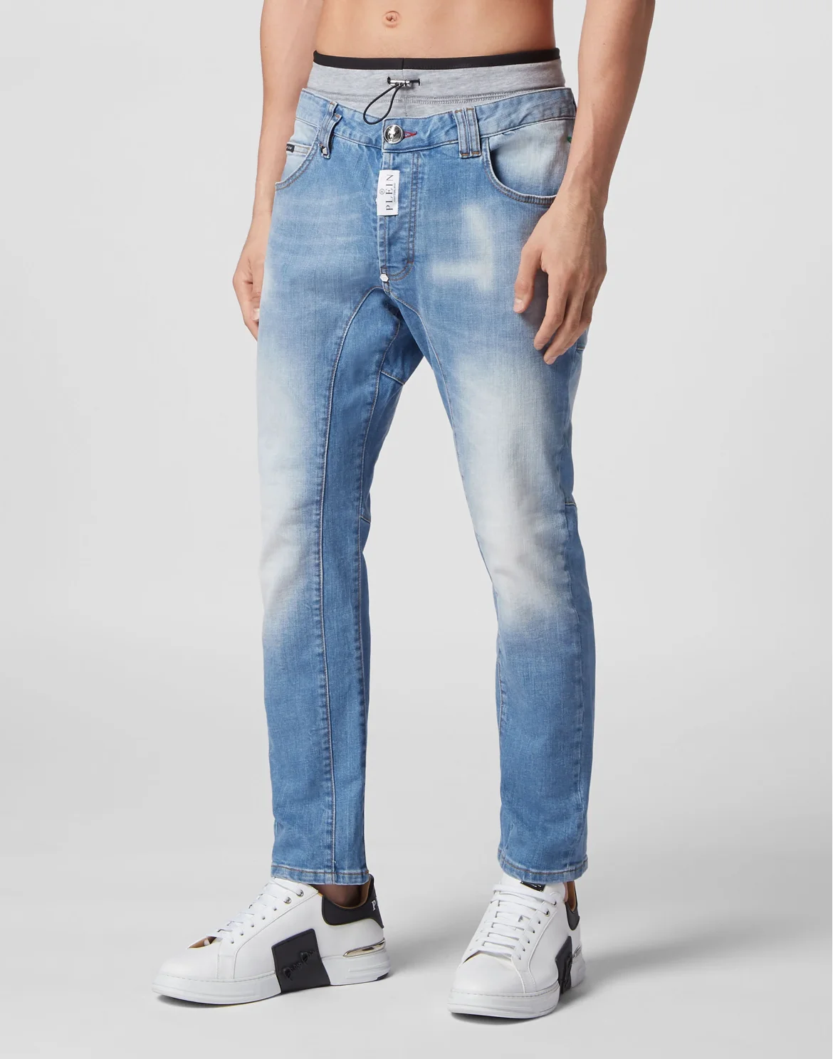 Denim Trousers Jogging, цвет: Синий