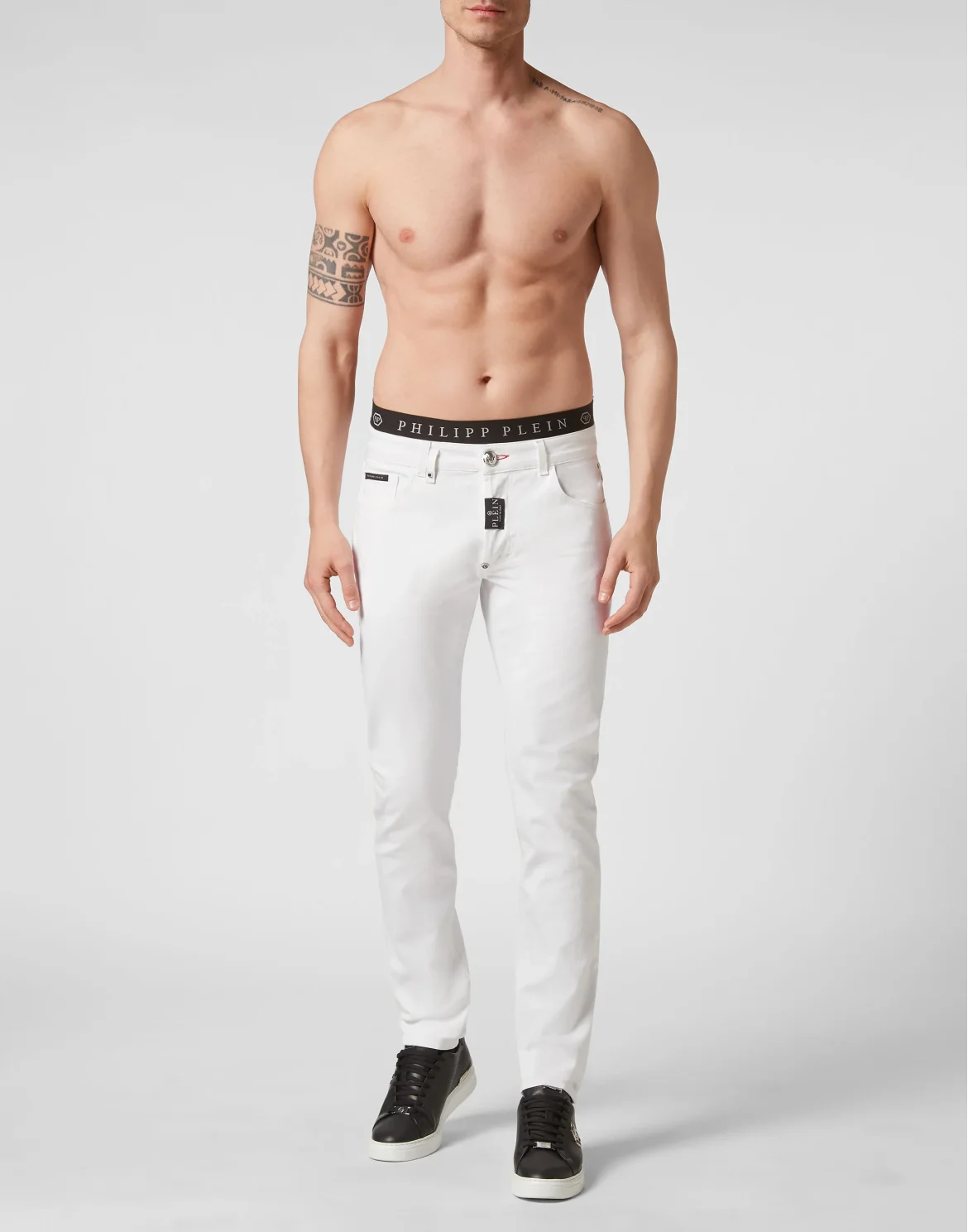 Denim Trousers Super Straight, цвет: Белый