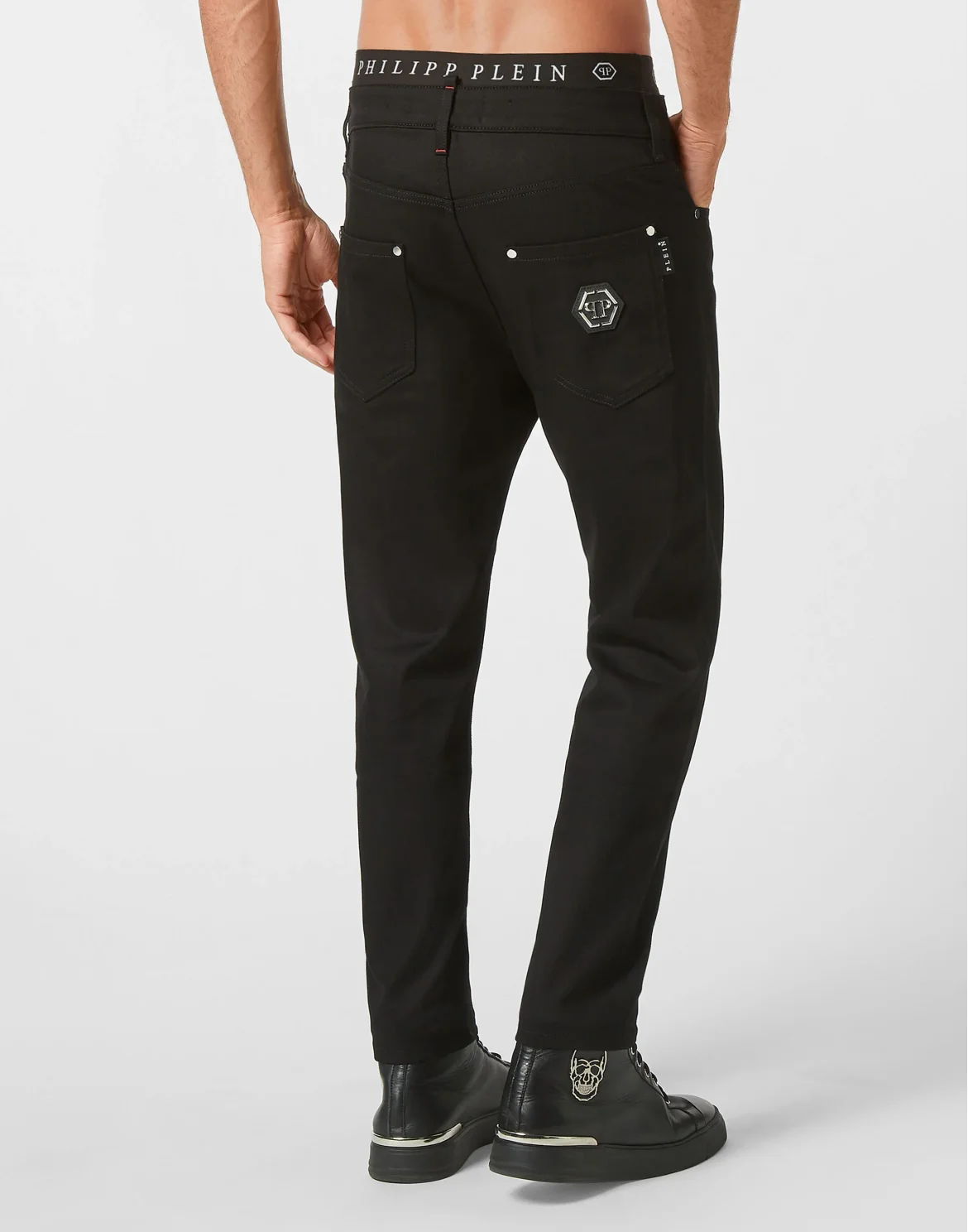 Denim Trousers Detroit Fit Hexagon, цвет: Черный