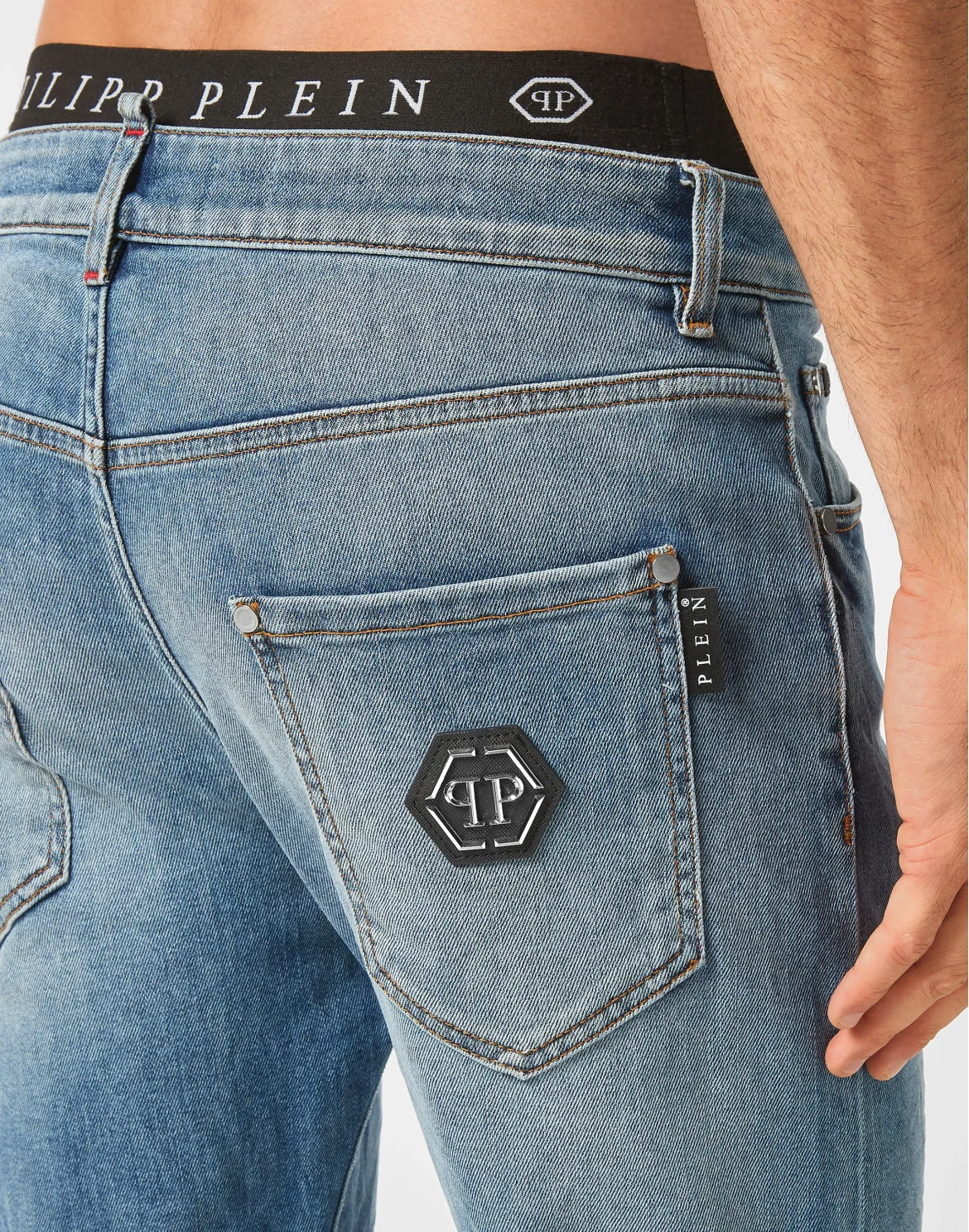 Denim Trousers Detroit Fit Hexagon, цвет: Синий