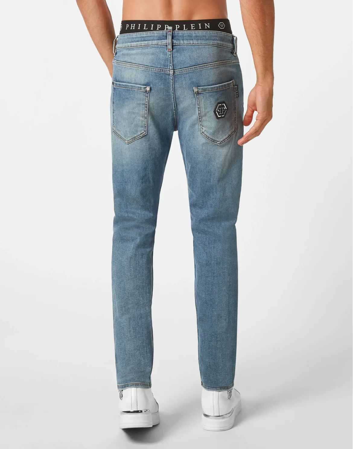 Denim Trousers Detroit Fit Hexagon, цвет: Синий