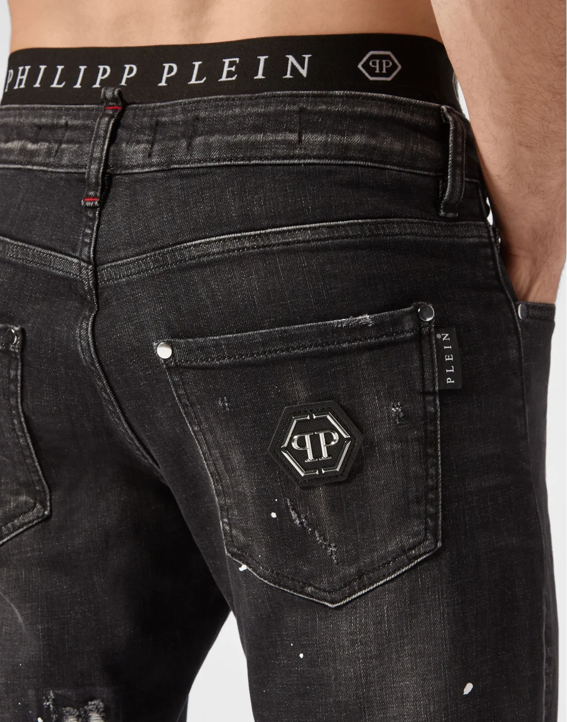 Denim Trousers Detroit Fit Hexagon, цвет: Черный