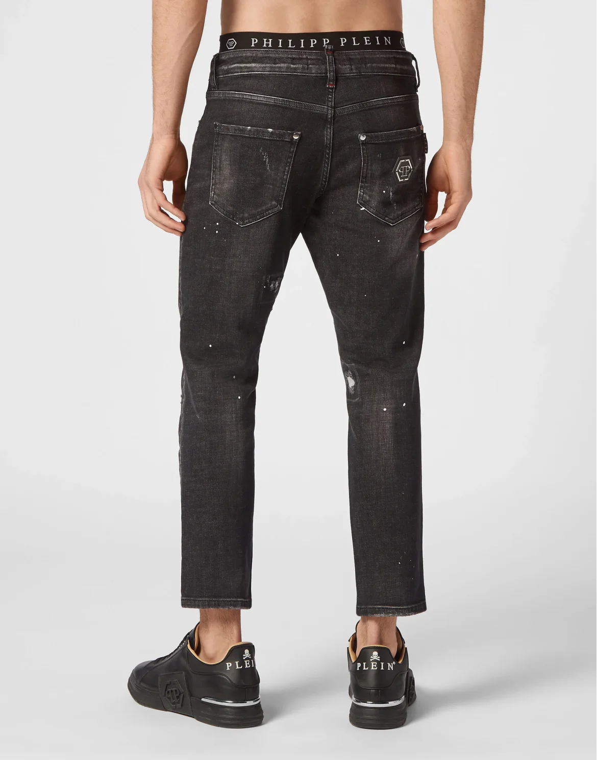 Denim Trousers Detroit Fit Hexagon, цвет: Черный
