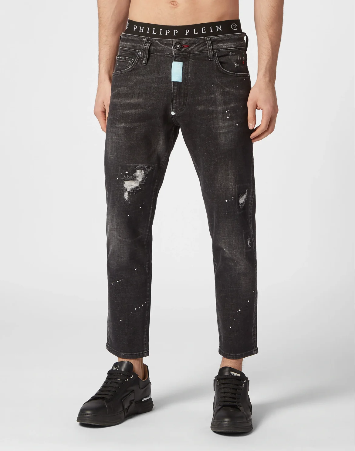 Denim Trousers Detroit Fit Hexagon, цвет: Черный