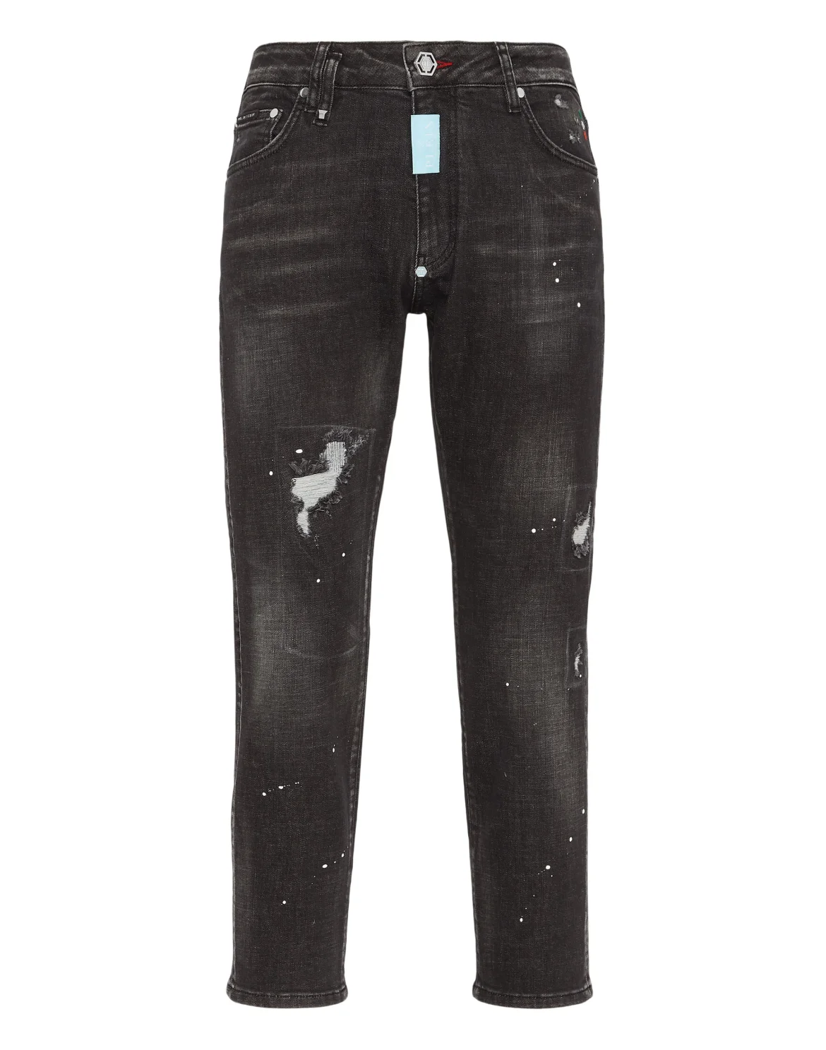 Denim Trousers Detroit Fit Hexagon, цвет: Черный