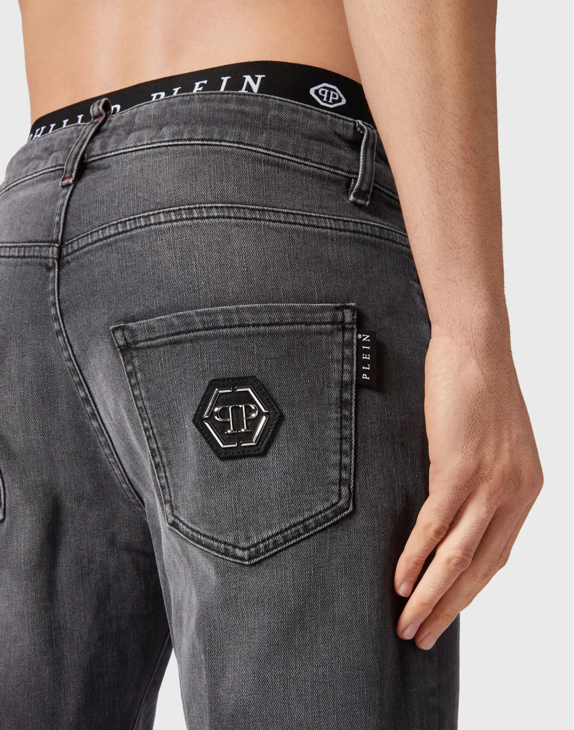 Denim Trousers Detroit Fit, цвет: Черный
