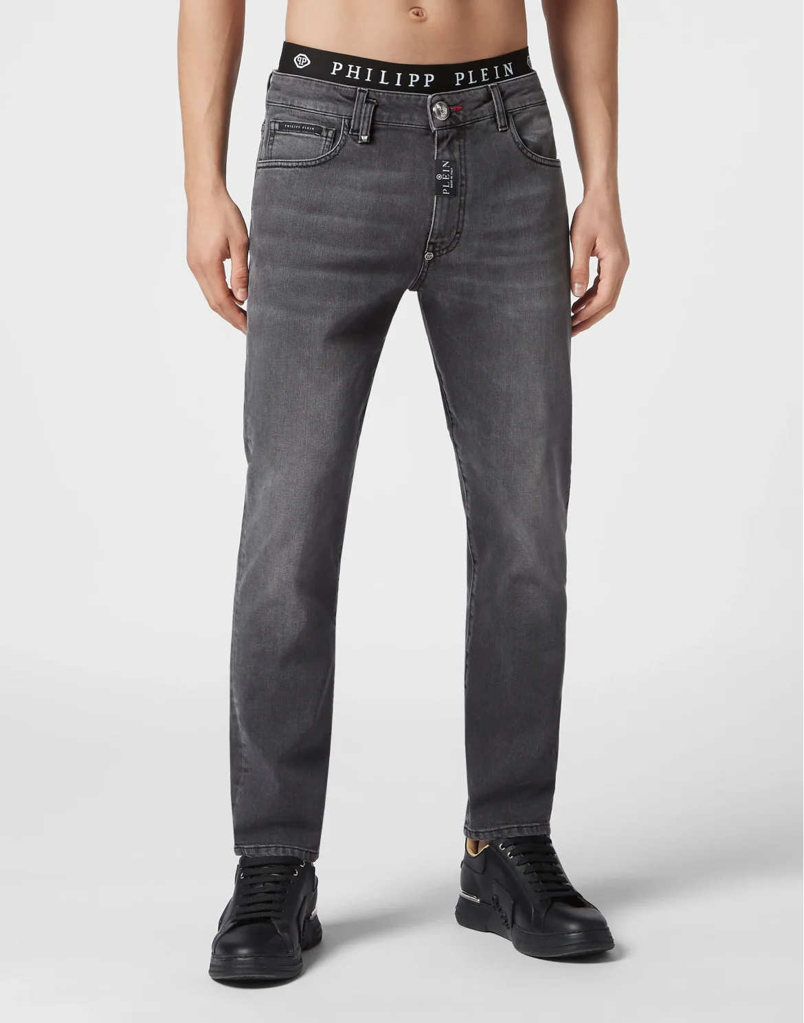 Denim Trousers Detroit Fit, цвет: Черный