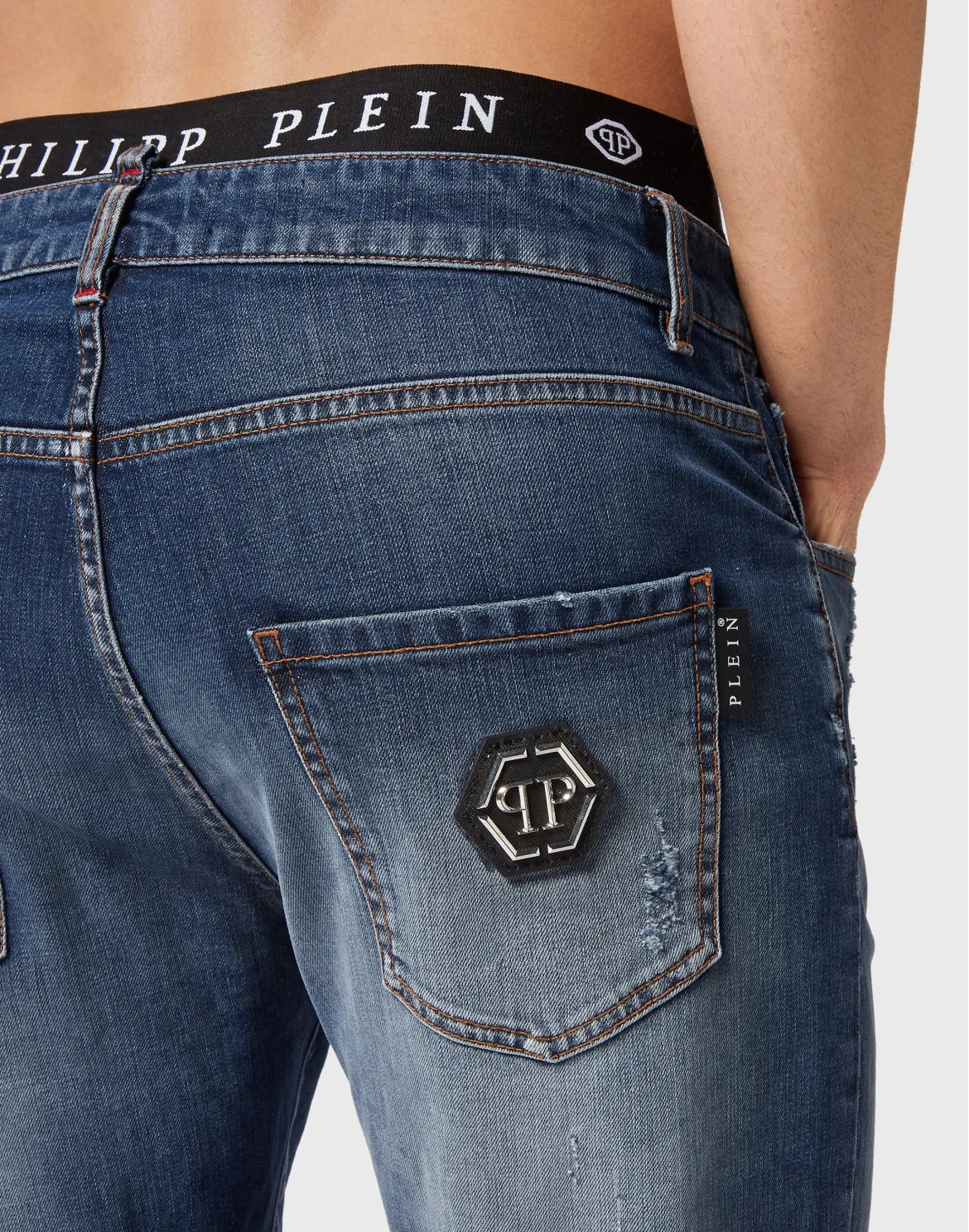 Denim Trousers Detroit Fit, цвет: Синий