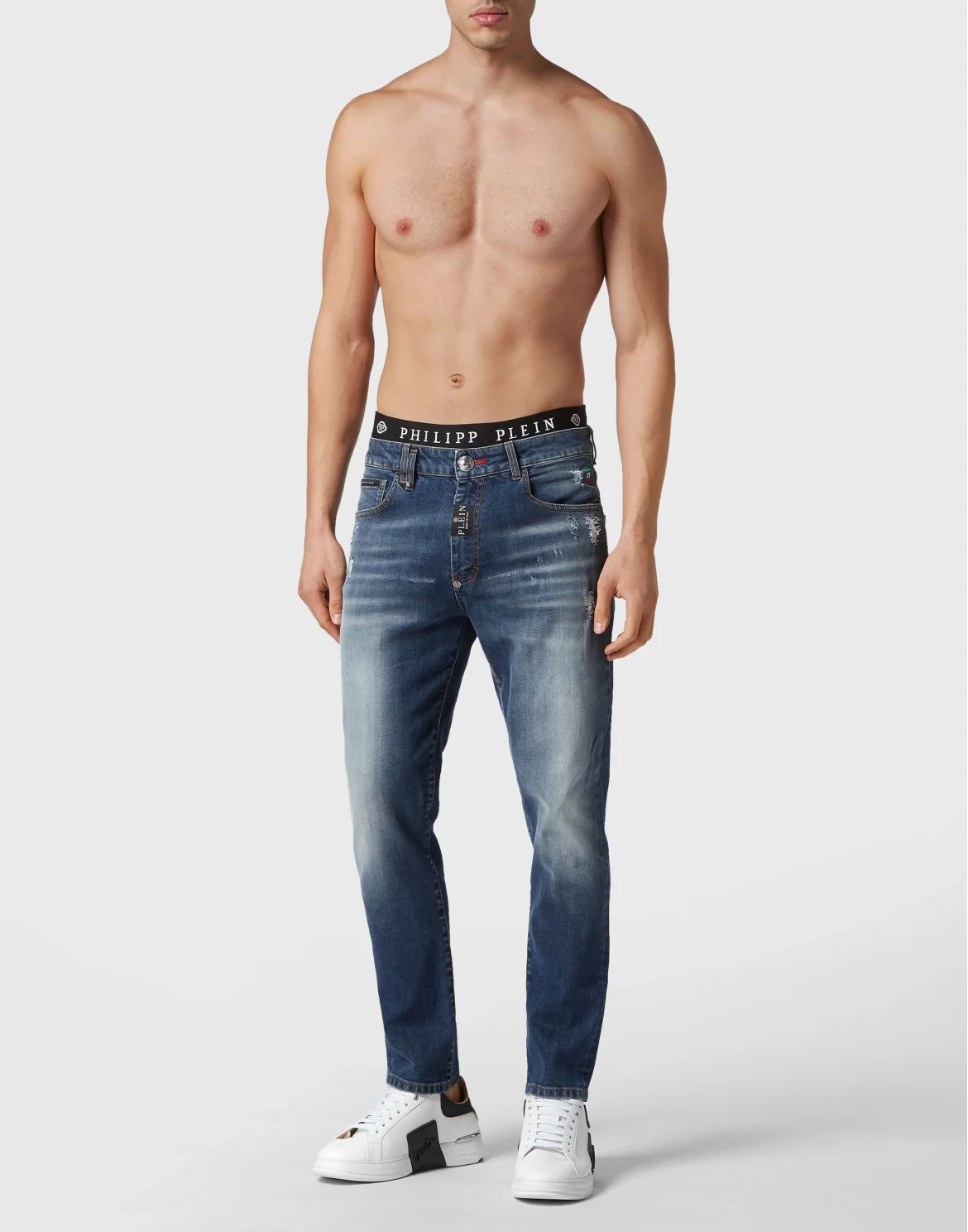 Denim Trousers Detroit Fit, цвет: Синий