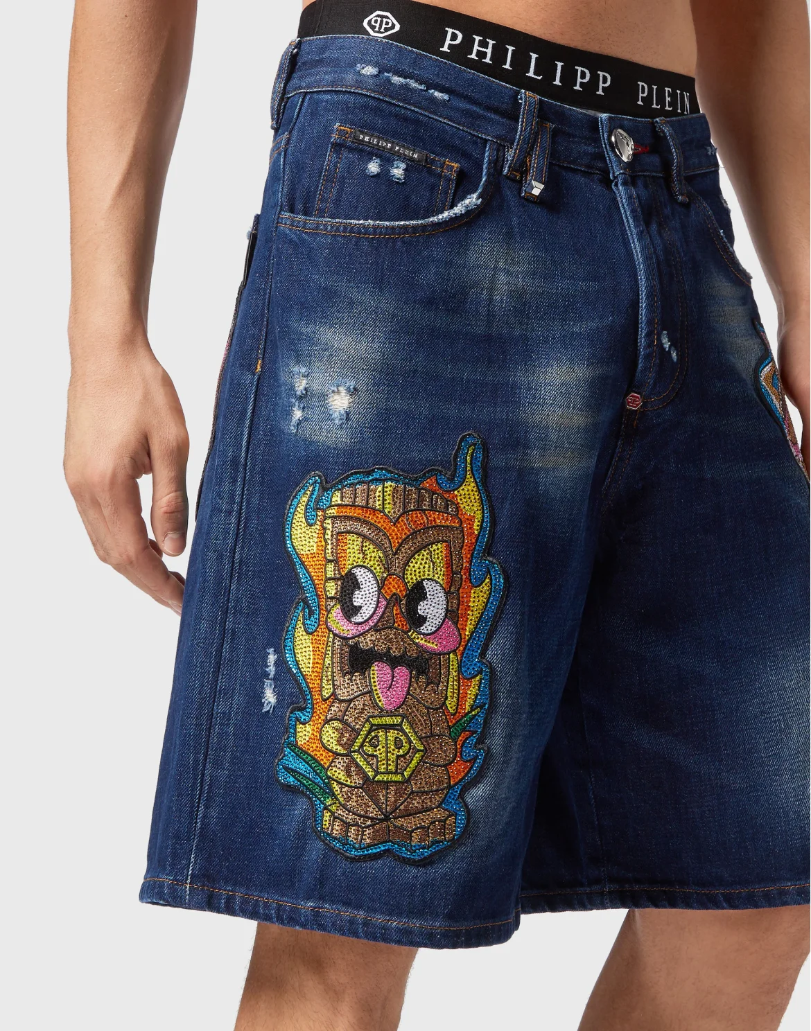 5-Pocket Denim Shorts Hawaii, цвет: Синий