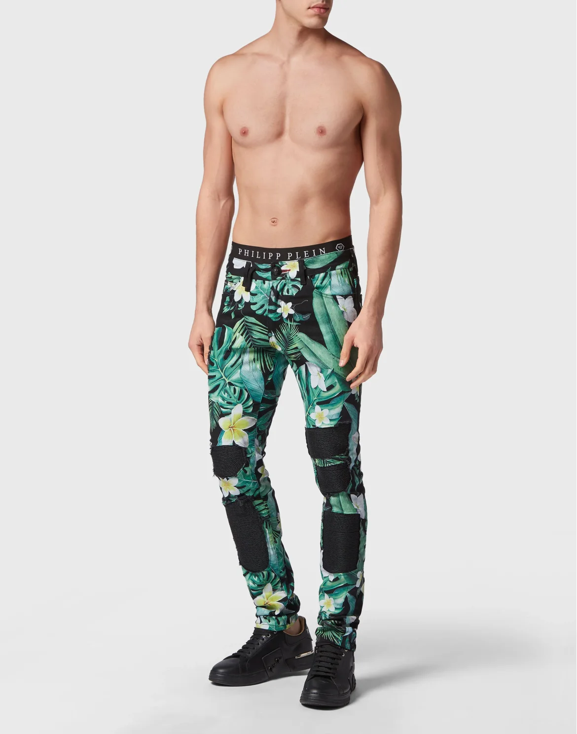 Denim Trousers Biker Fit Hawaii, цвет: Черный