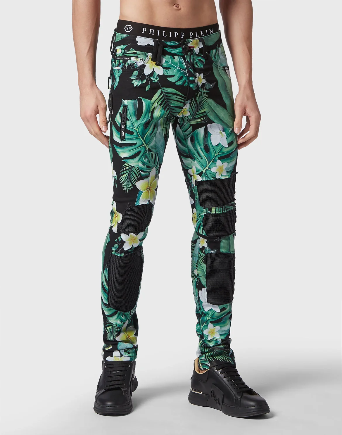 Denim Trousers Biker Fit Hawaii, цвет: Черный