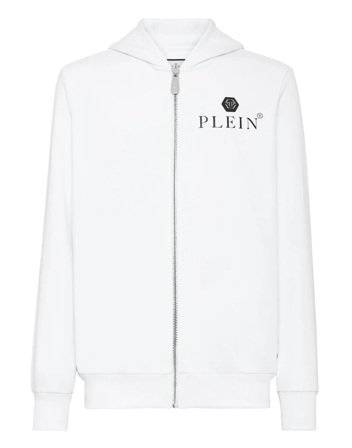 Hoodie Sweatjacket Hexagon, цвет: Белый