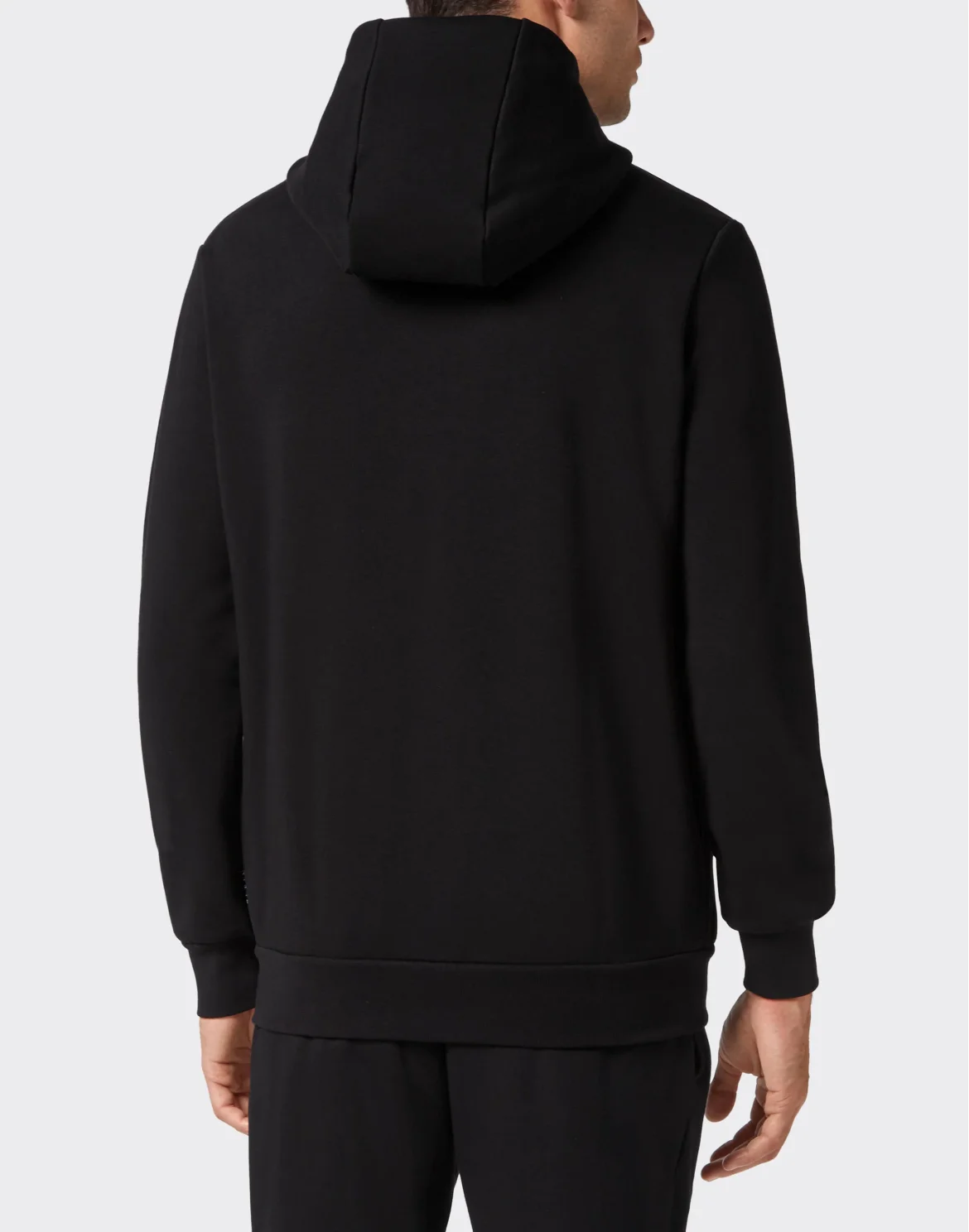 Hoodie Sweatjacket Hexagon, цвет: Черный