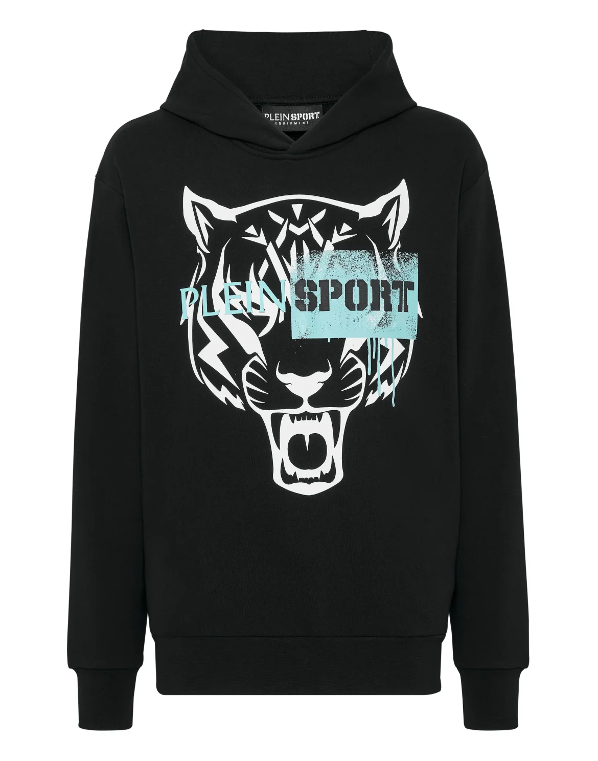Hoodie Sweatshirt Tiger, цвет: Черный