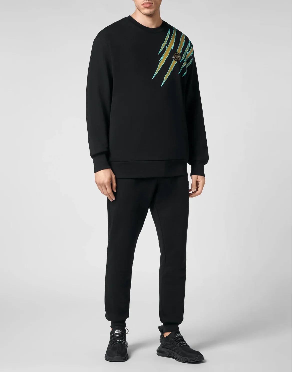 Sweatshirt Scratch, цвет: Черный