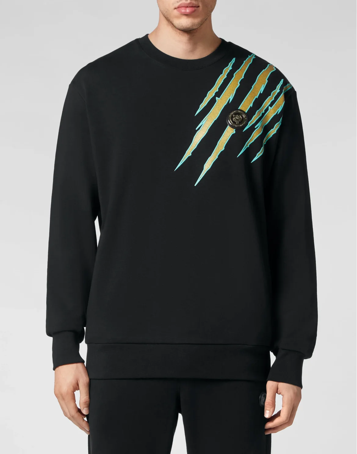 Sweatshirt Scratch, цвет: Черный