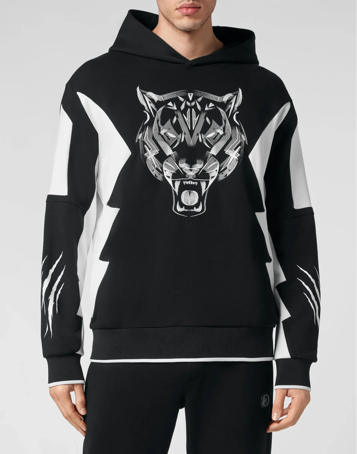 Hoodie sweatshirt Tiger, цвет: Белый