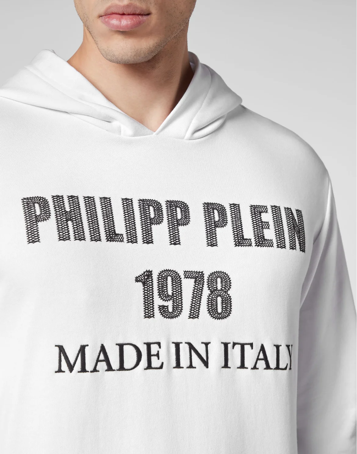 Hoodie Sweatshirt PP1978, цвет: Белый