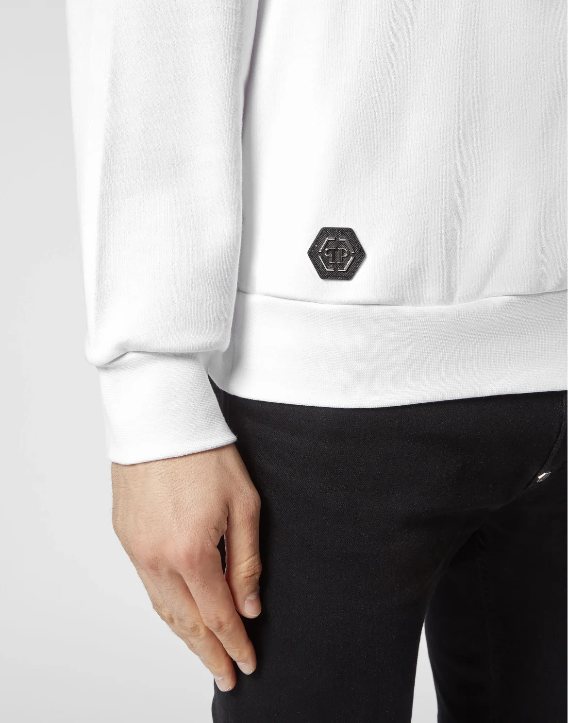 Hoodie Sweatshirt PP1978, цвет: Белый