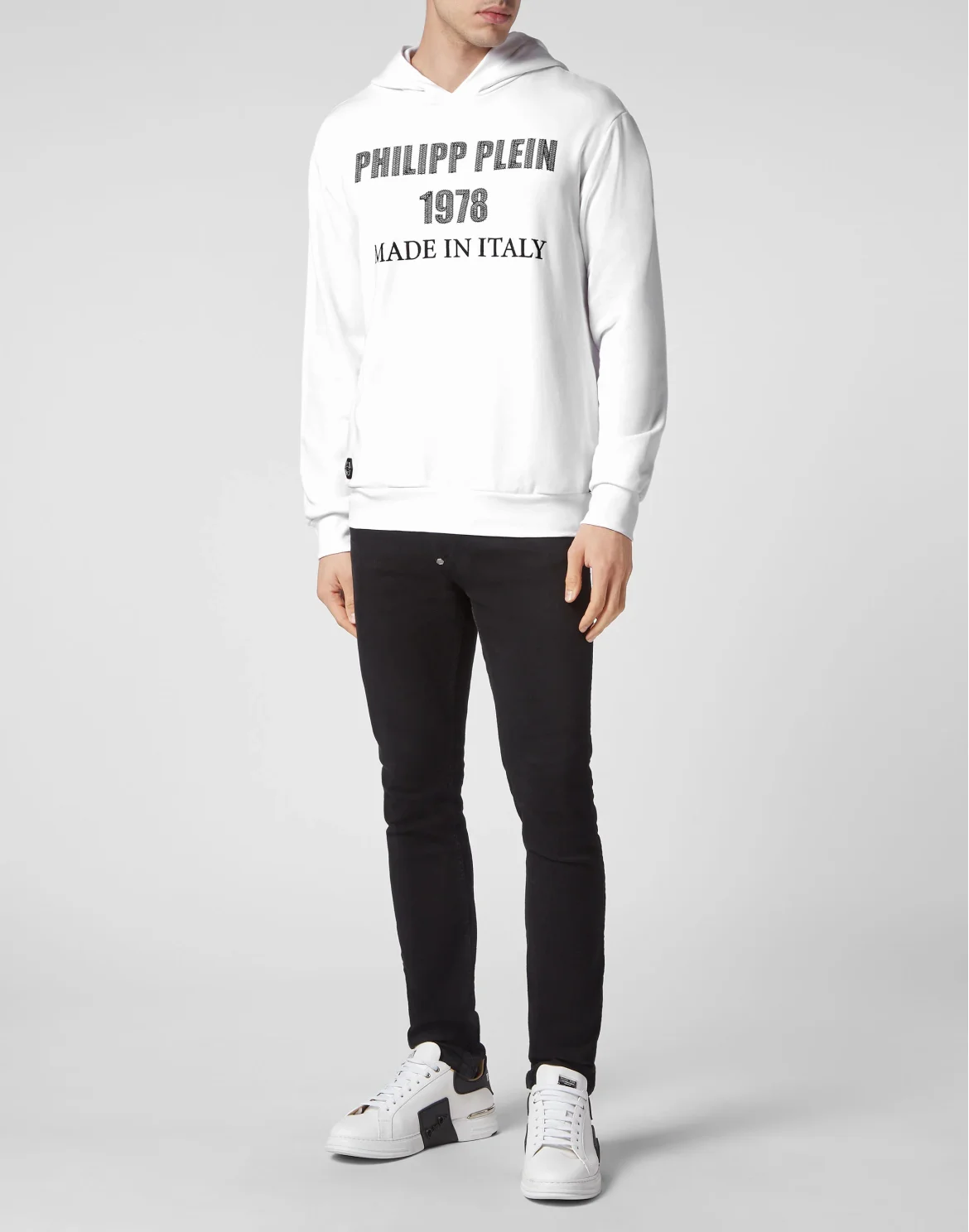 Hoodie Sweatshirt PP1978, цвет: Белый