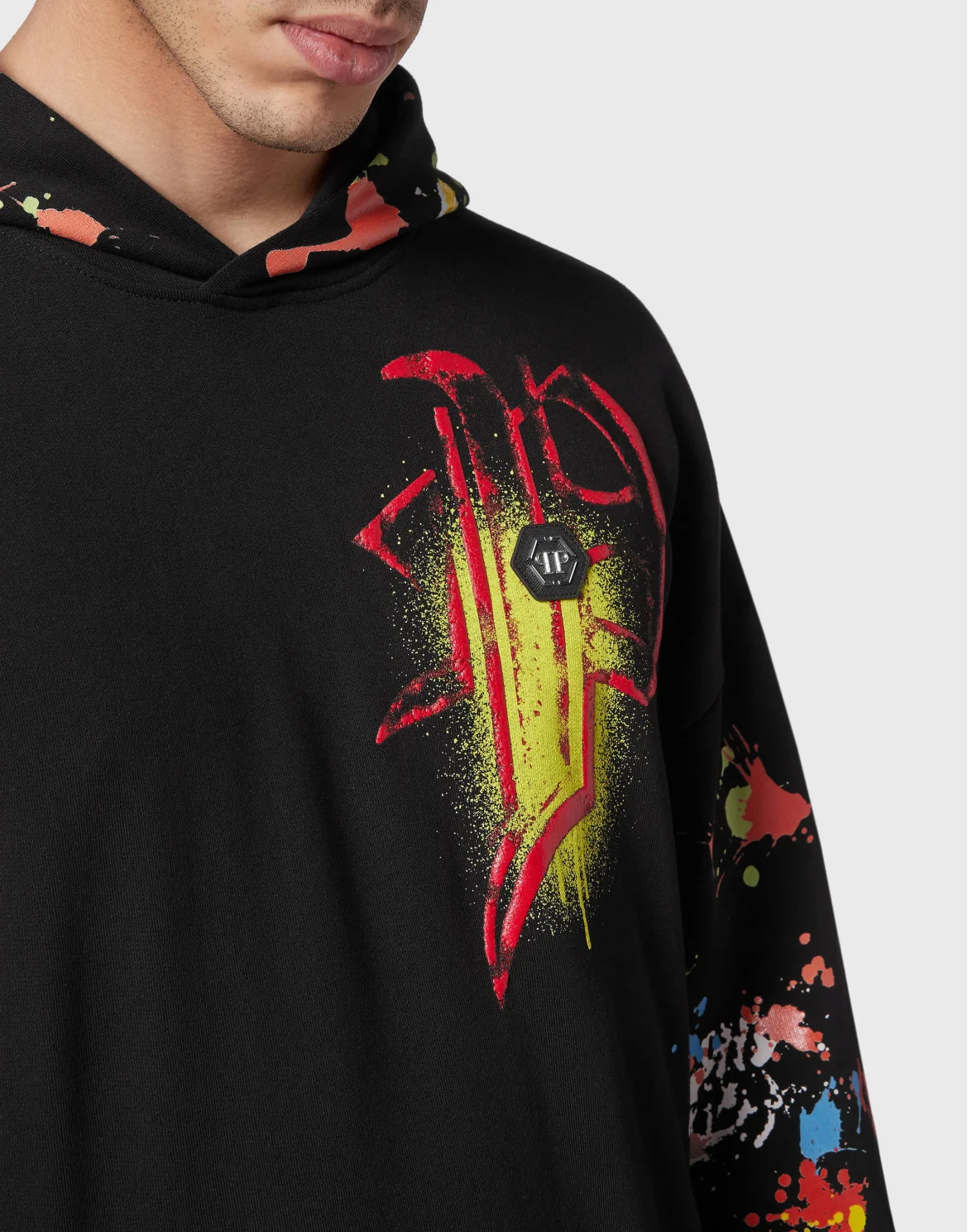Hoodie sweatshirt Dripping Skull, цвет: Черный