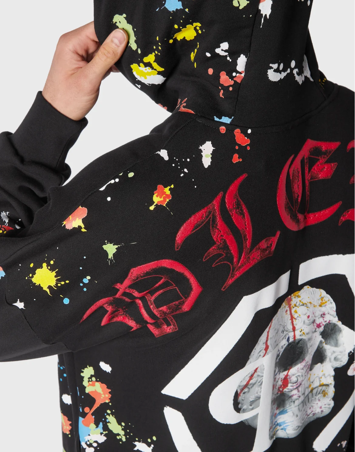 Hoodie sweatshirt Dripping Skull, цвет: Черный