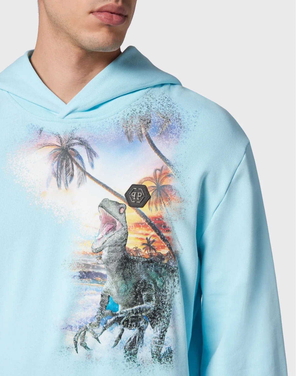 Hoodie sweatshirt Hawaii, цвет: Голубой
