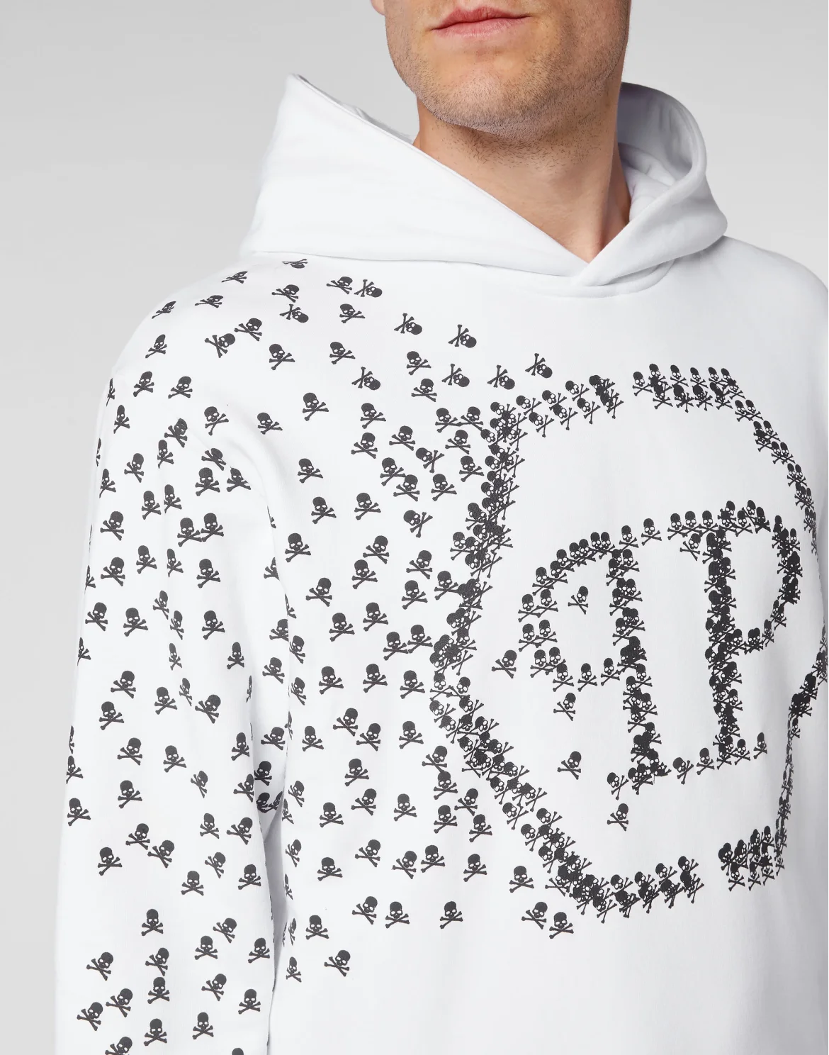 Hoodie sweatshirt Skull&Bones, цвет: Белый