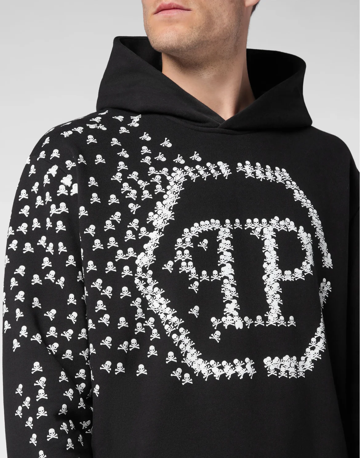 Hoodie sweatshirt Skull&Bones, цвет: Черный