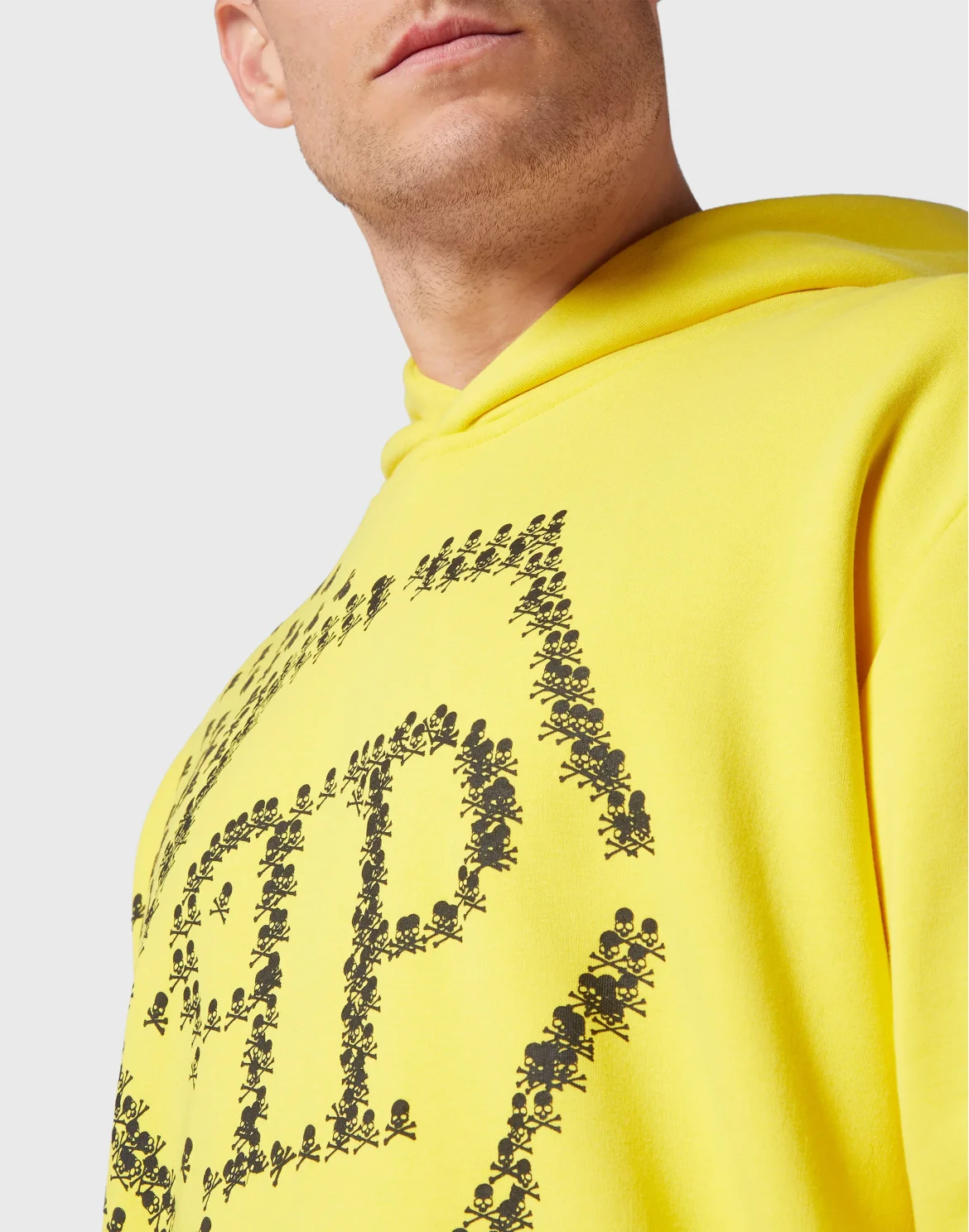 Hoodie sweatshirt Skull&Bones, цвет: Желтый