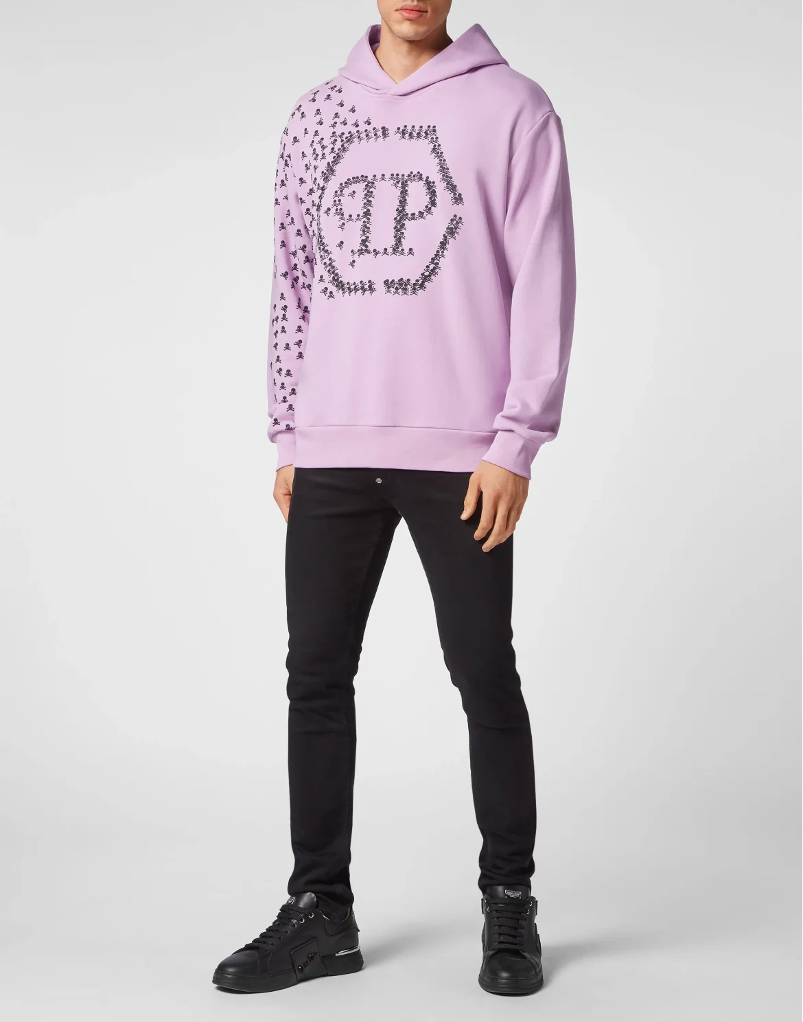 Hoodie sweatshirt Skull&Bones, цвет: Розовый