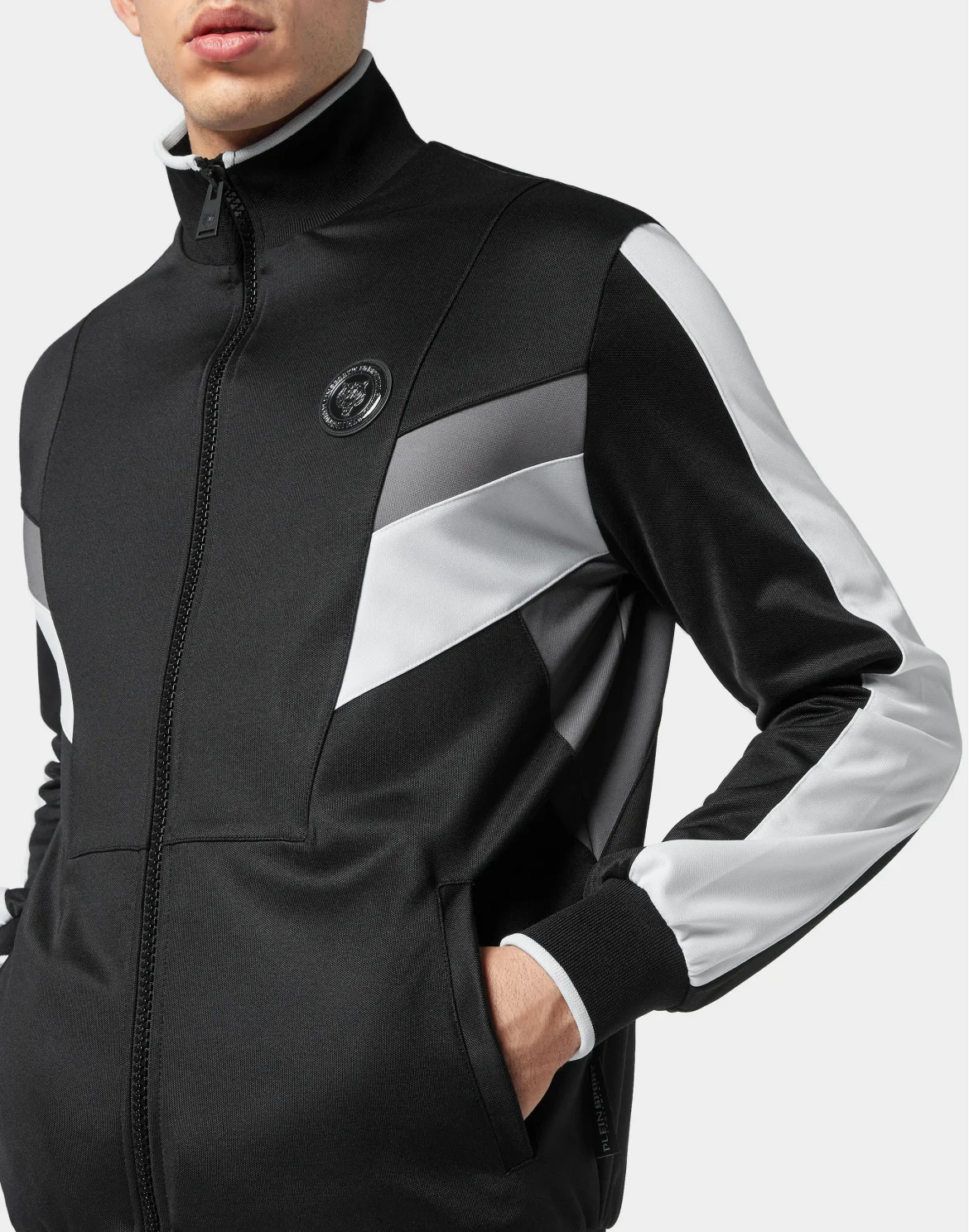 Jogging tracksuit:Top/Trousers, цвет: Черный