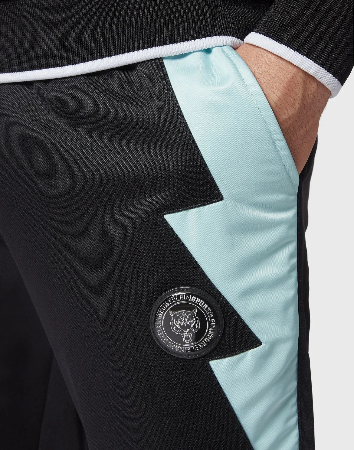 Jogging tracksuit:Top/Trousers Tiger, цвет: Зеленый