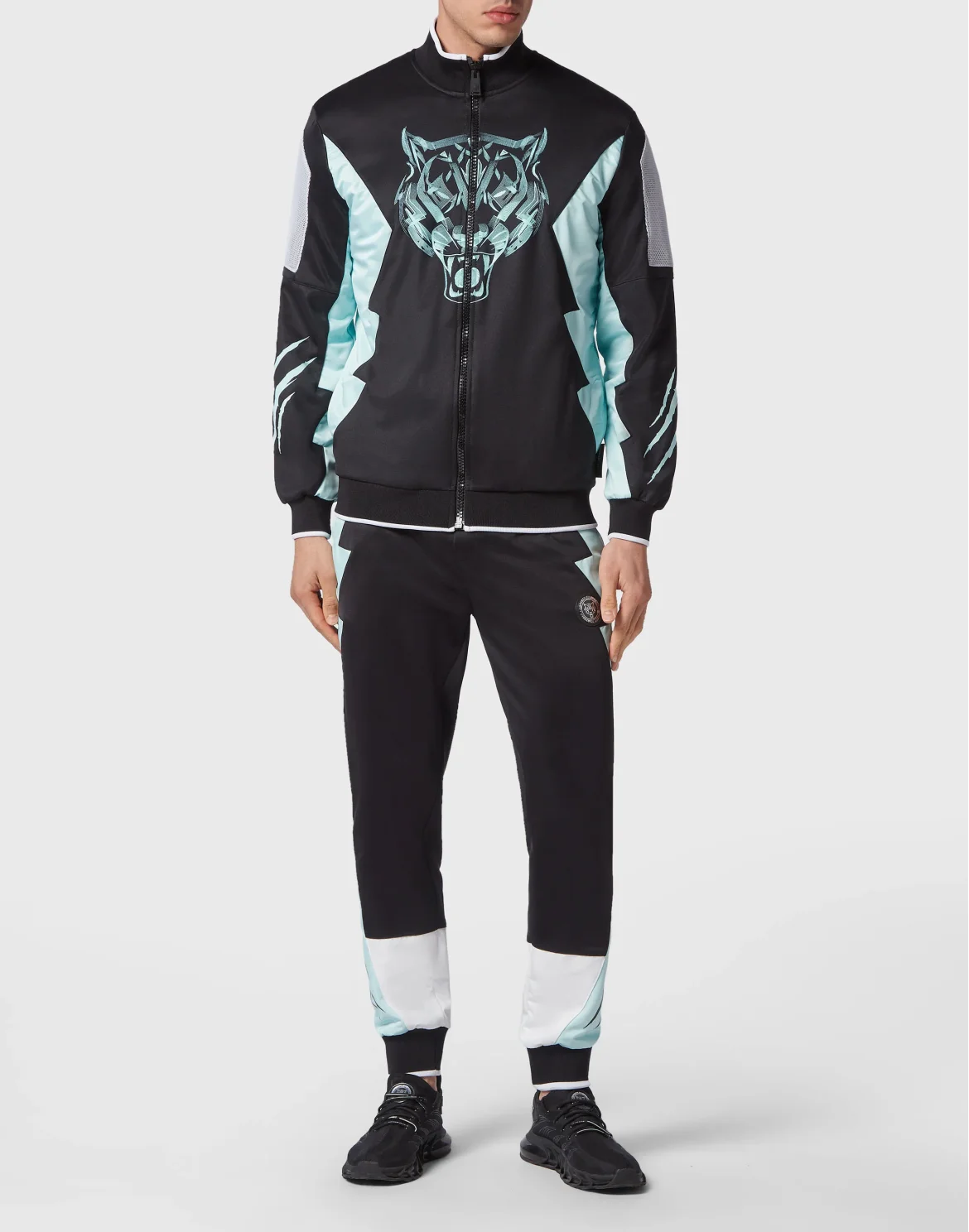 Jogging tracksuit:Top/Trousers Tiger, цвет: Зеленый