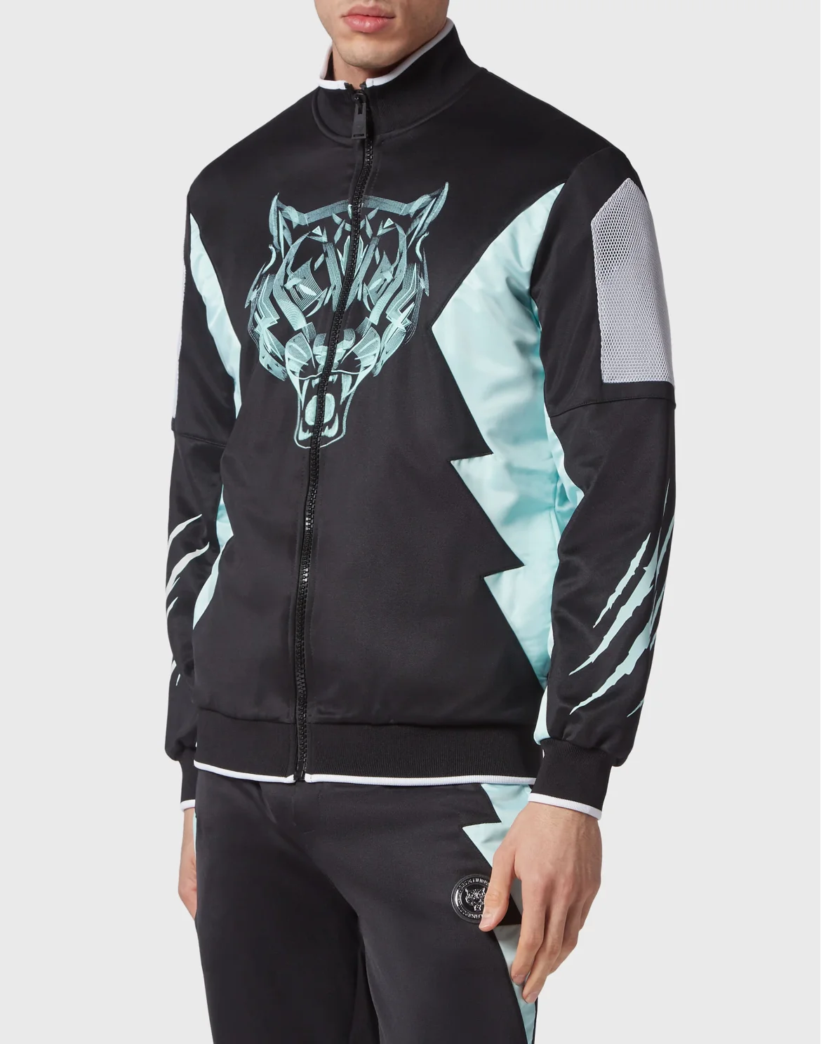 Jogging tracksuit:Top/Trousers Tiger, цвет: Зеленый