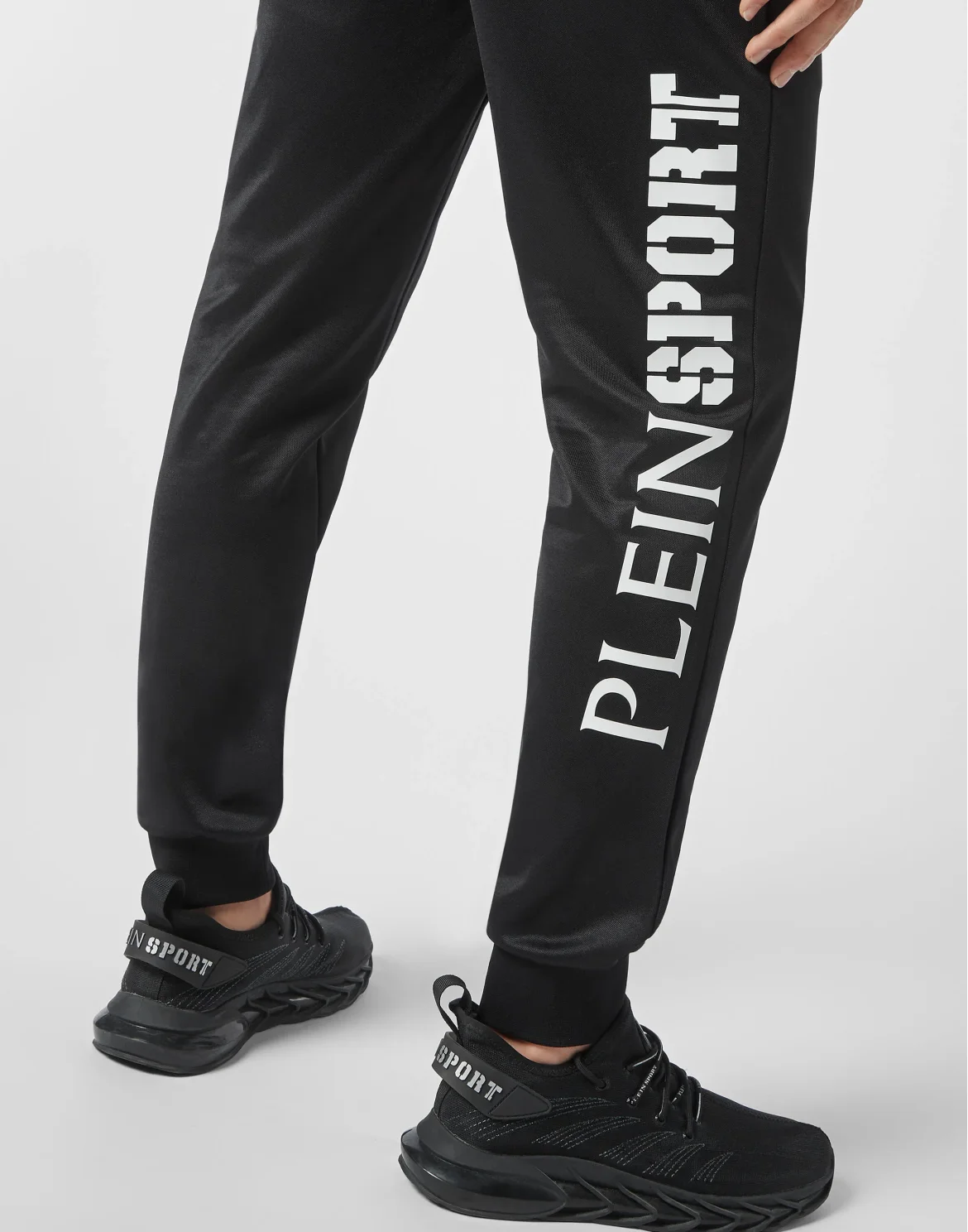 Jogging tracksuit:Top/Trousers, цвет: Черный