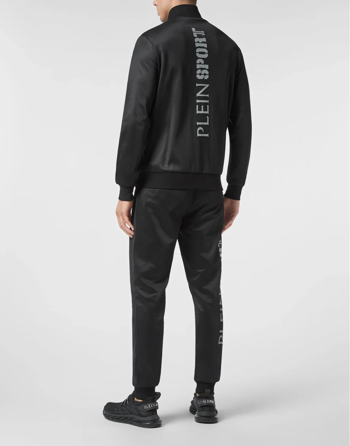 Jogging tracksuit:Top/Trousers, цвет: Черный