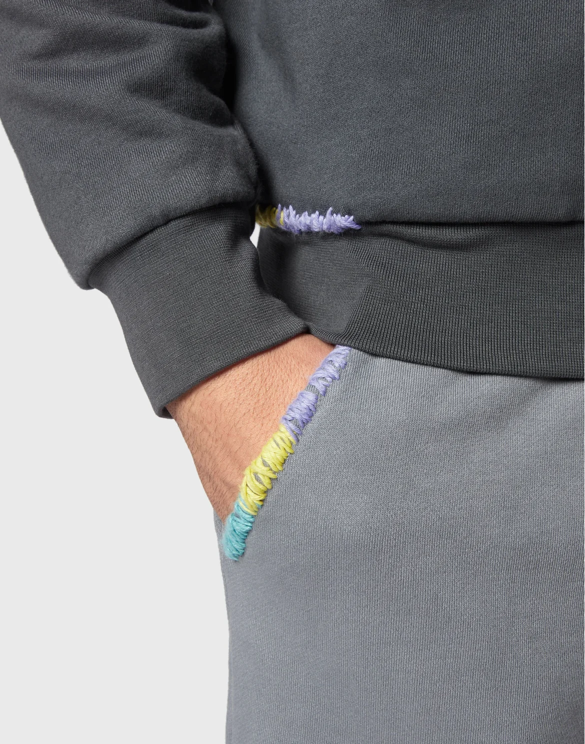 Jogging Tracksuit: Top/Trousers Gothic Plein, цвет: Черный