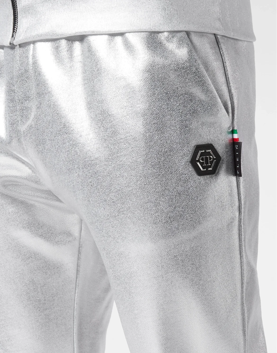 TRACKSUIT: HOODIE+JOGGING PANTS SKULL & BONES, цвет: Серебристый