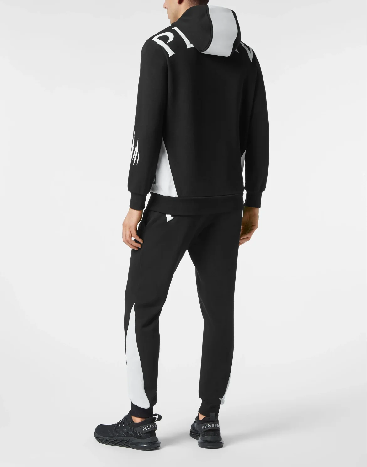 Jogging tracksuit:Top/Trousers, цвет: Черный