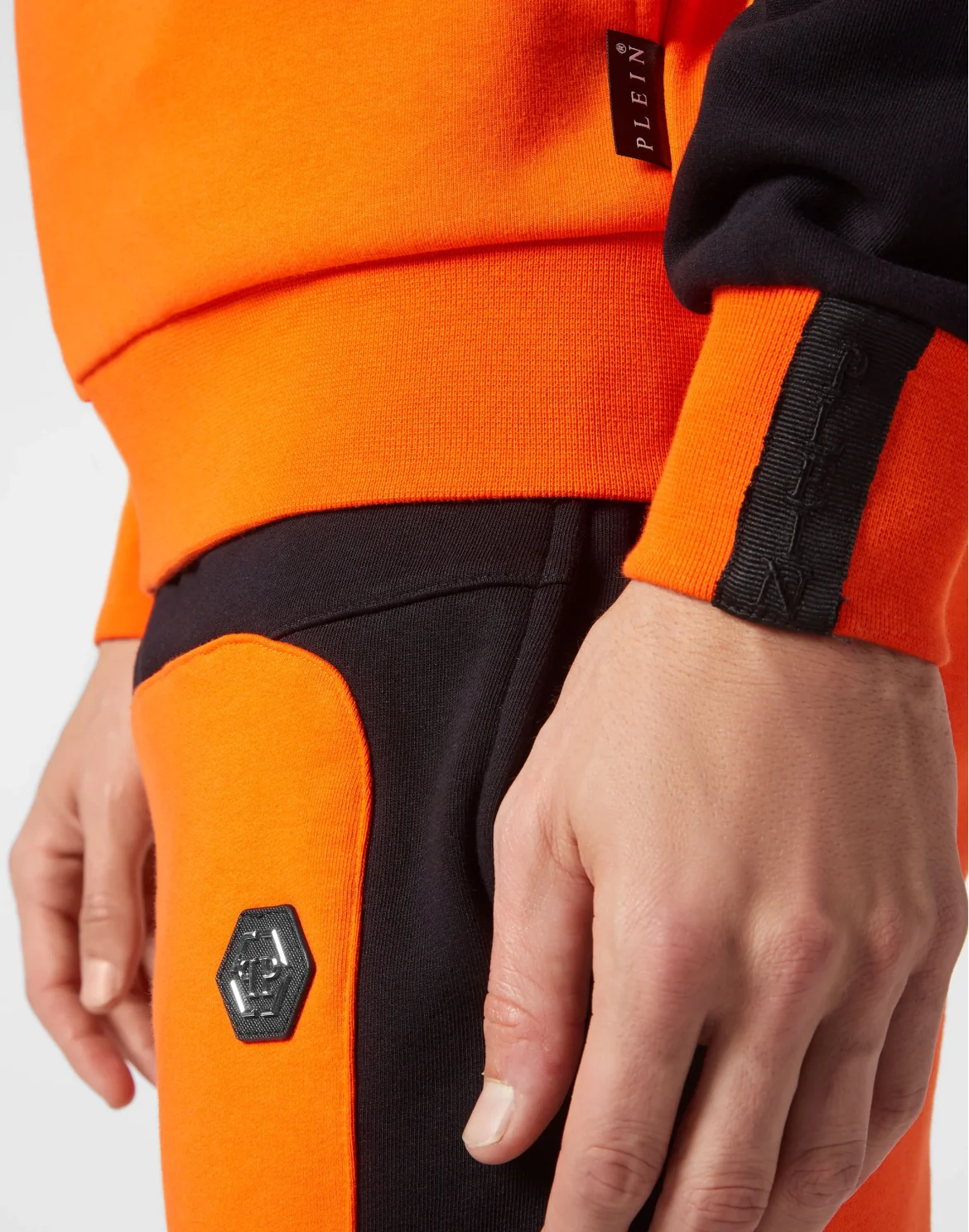 Jogging Tracksuit: Top/Trousers Gothic Plein, цвет: Черный
