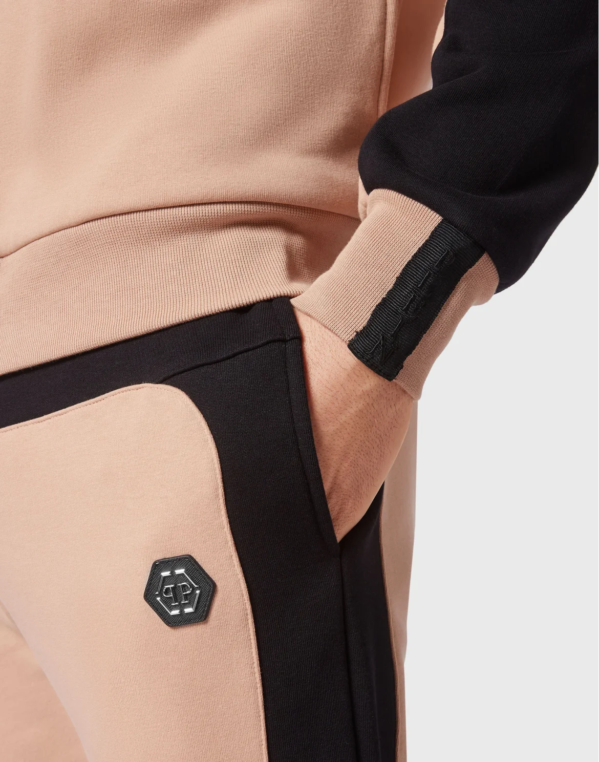 Jogging Tracksuit: Top/Trousers Gothic Plein, цвет: Бежевый