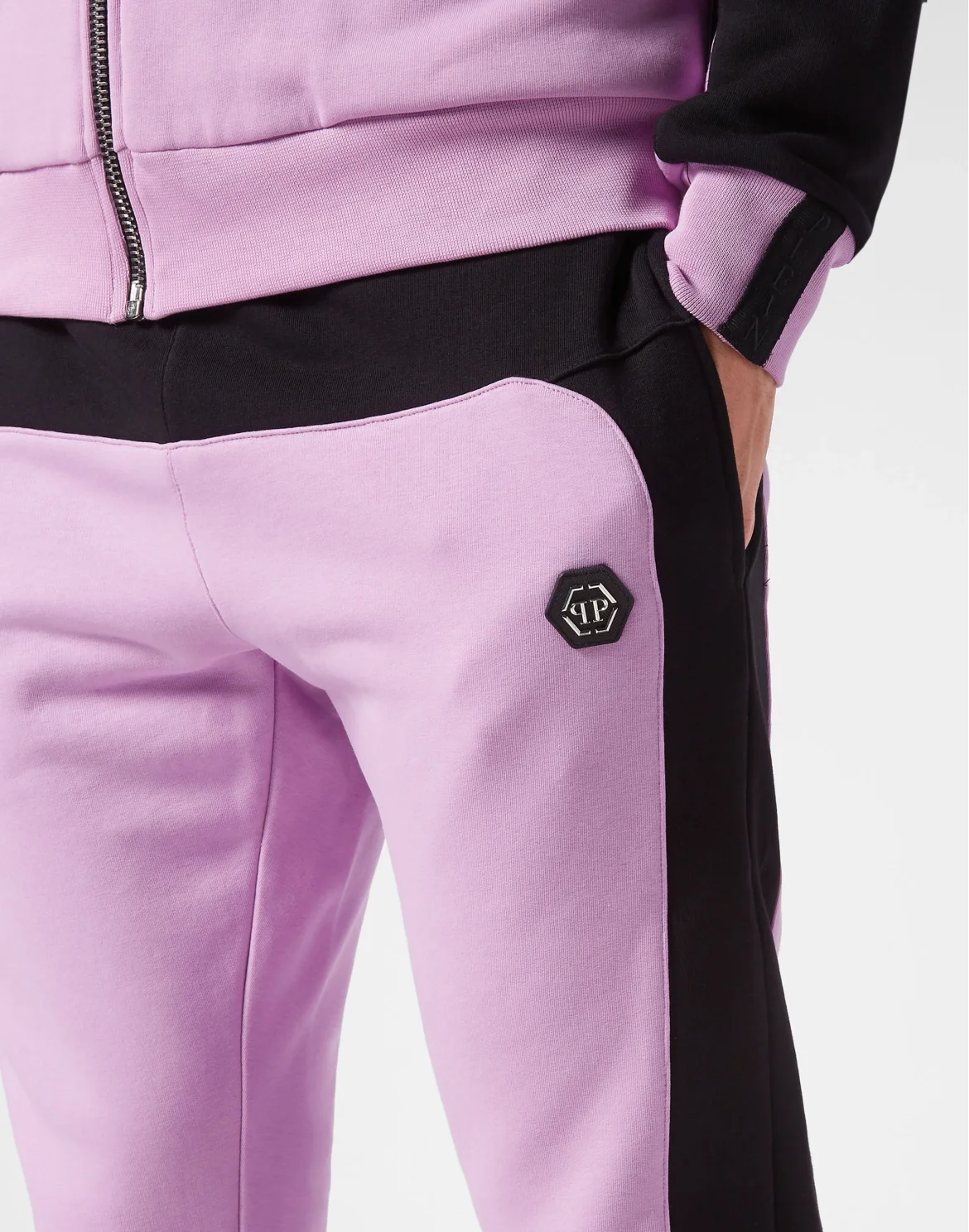 Jogging Tracksuit: Top/Trousers Gothic Plein, цвет: Фиолетовый