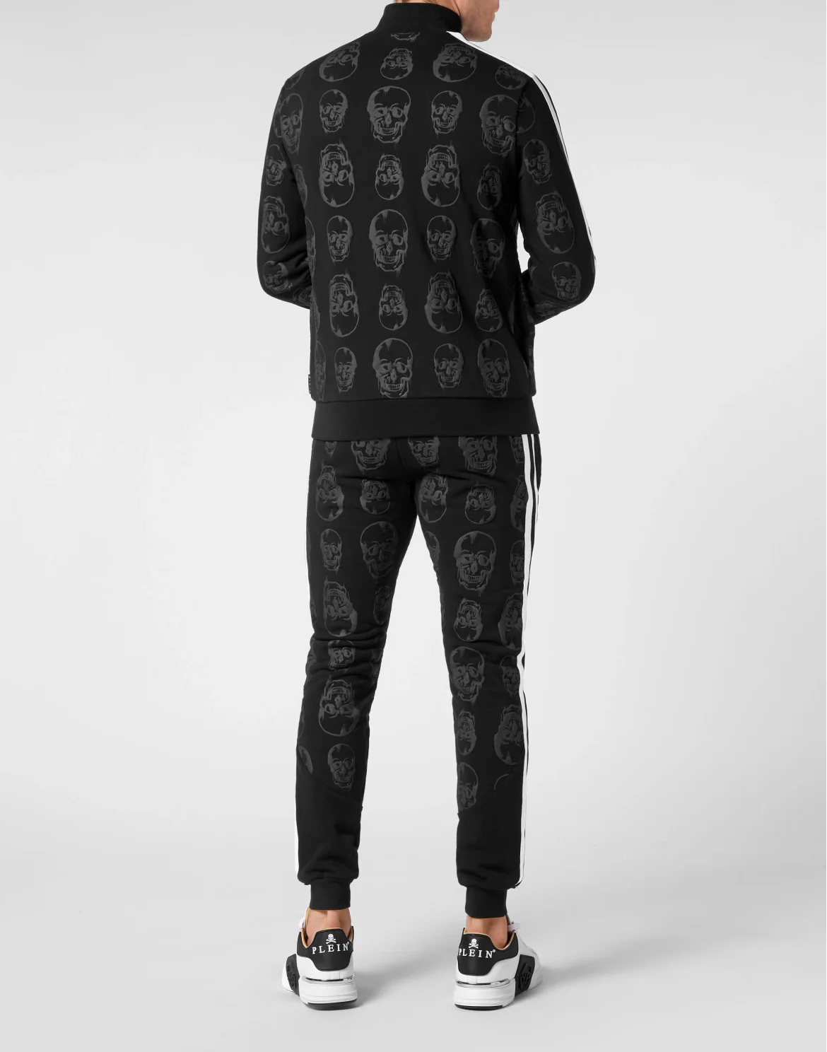 Jogging Tracksuit: Top/Trousers Skull, цвет: Черный