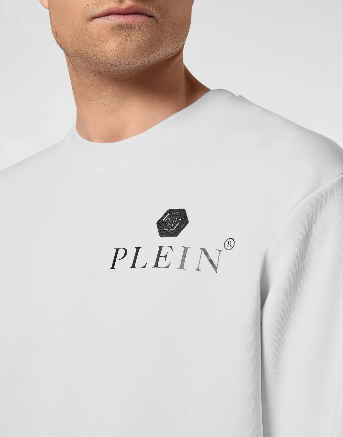 Sweatshirt LS Hexagon, цвет: Белый
