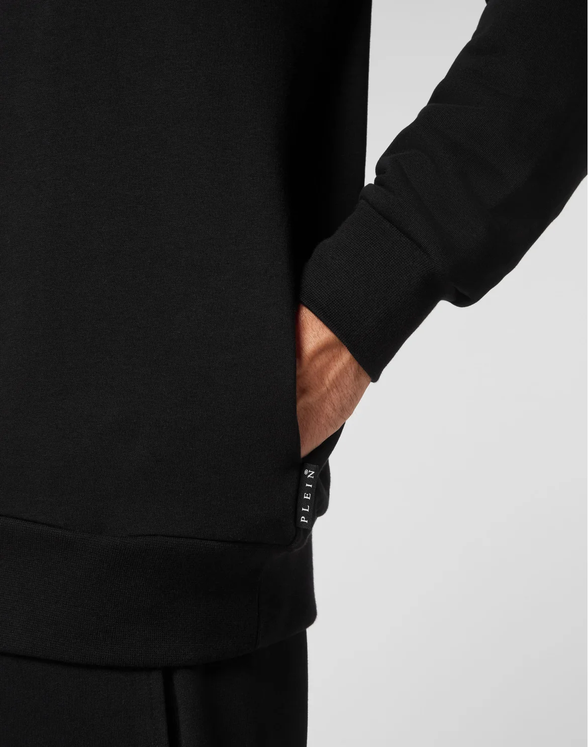 Sweatshirt LS Hexagon, цвет: Черный