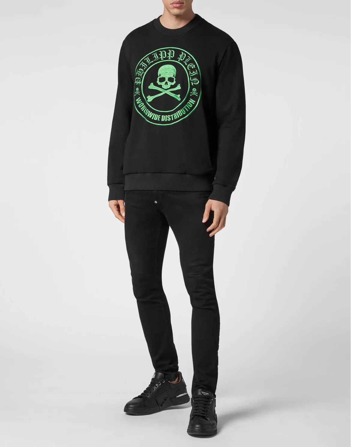 Sweatshirt LS Skull&Bones, цвет: Черный