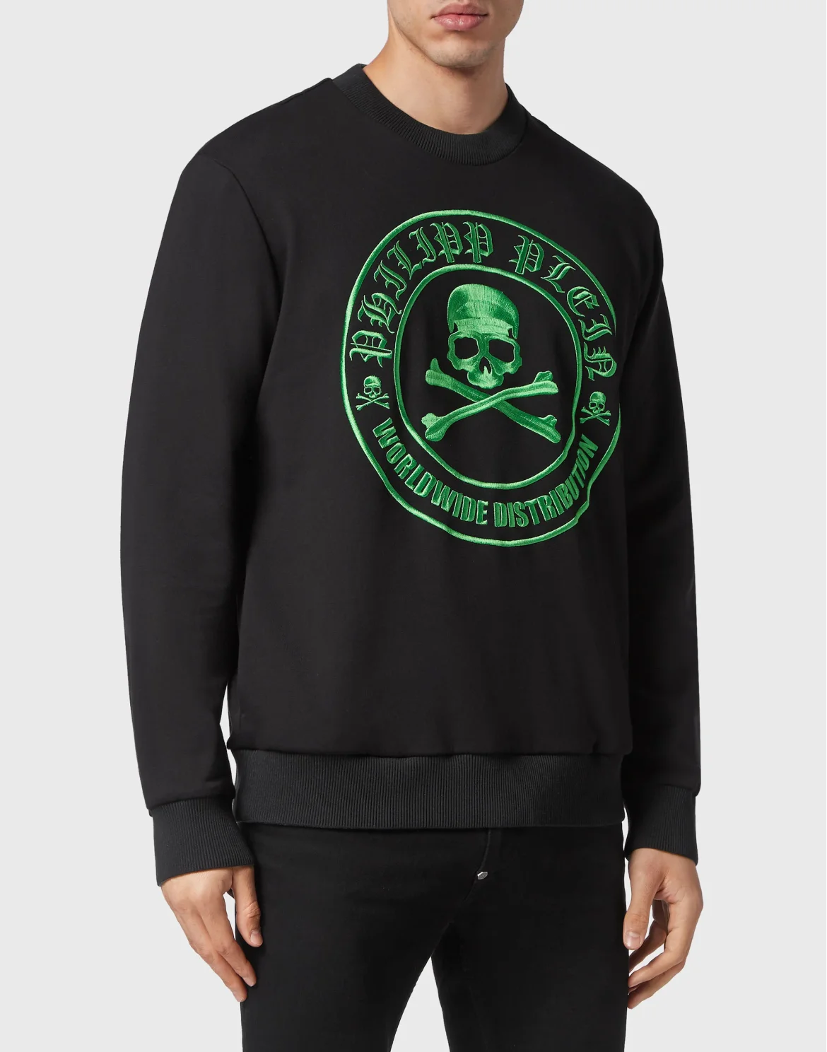 Sweatshirt LS Skull&Bones, цвет: Черный