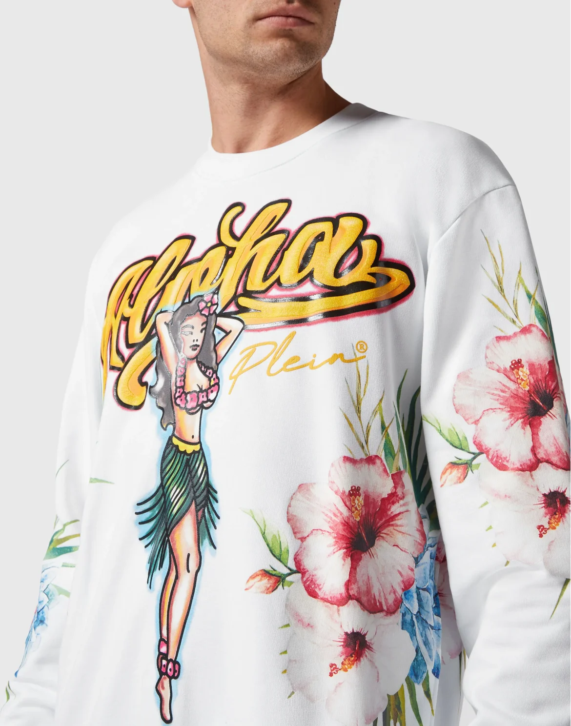 Sweatshirt LS Hawaii, цвет: Белый